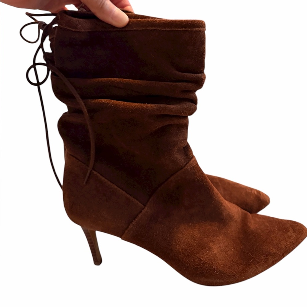 Kenzie Brown Heeled Boots